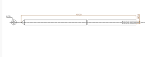 میل ارت فولادی ضد زنگ یا Stanles steel کد(TGR.3)